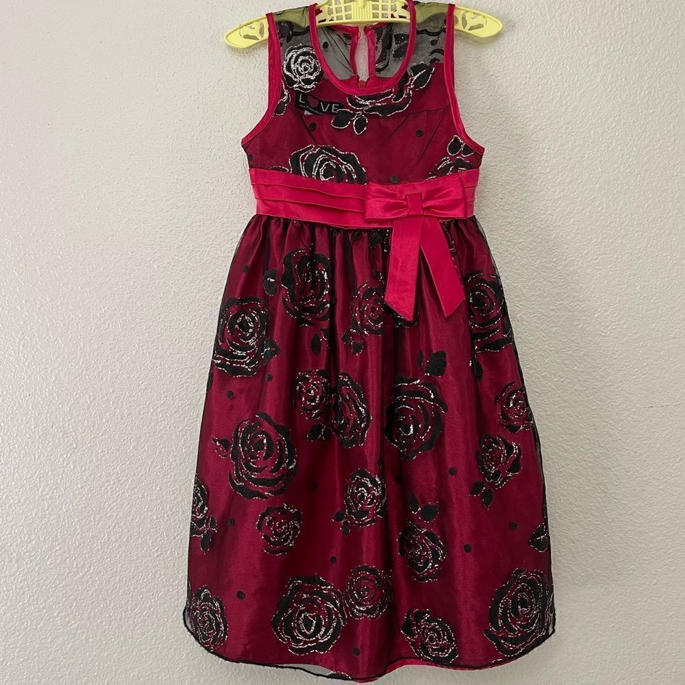 LOVE by Special Occasions Holiday Dress Girl’s Size 5